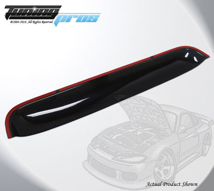 Smoke Tint Moon Sun Roof Deflector 1080mm 42.5" For 07-16 Toyota Tundra CrewMax