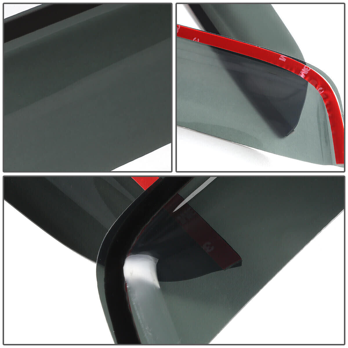 FOR 01-05 TOYOTA RAV4 XA20 SMOKE TINT WINDOW VISOR SHADE/SUN WIND/RAIN DEFLECTOR