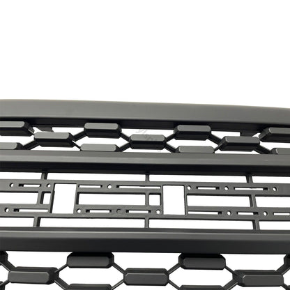 Front Bumper Hood Grille Grill Matte Black For 2005-2010 Toyota Tacoma
