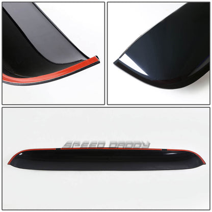SMOKE TINT WINDOW+SUN/MOON ROOF VISOR/WIND DEFLECTOR FOR 07-10 UN 4CYL/V6 4DR