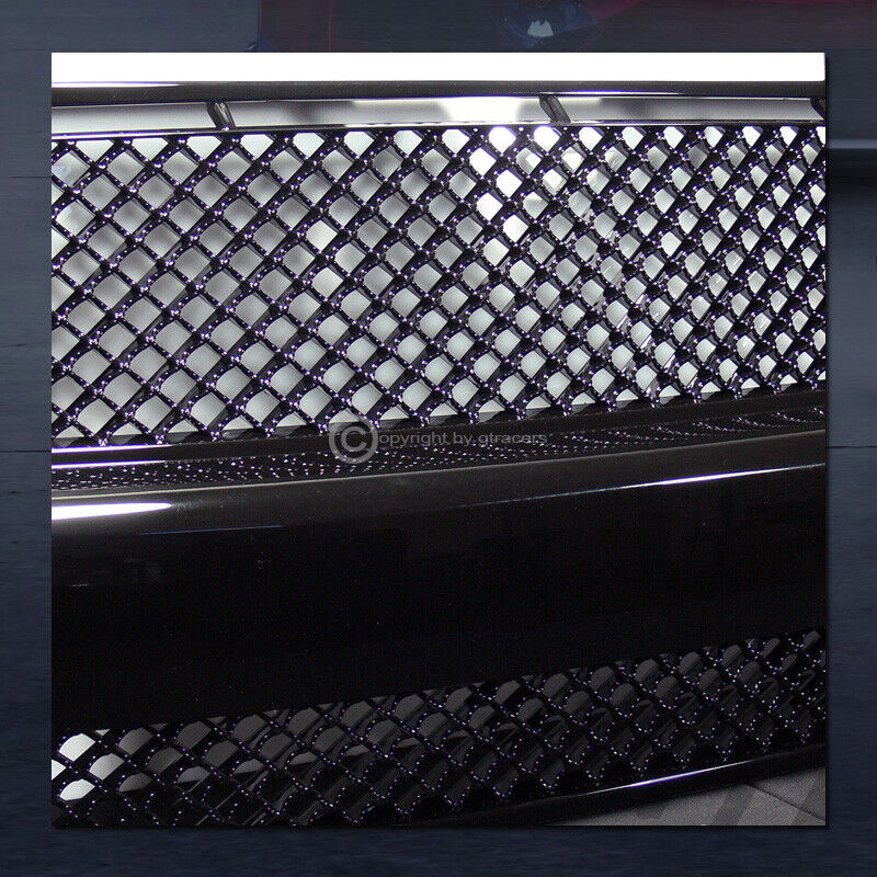 For 2007-2010 Explorer Sport Trac Black Mesh Front Bumper Grill Grille Guard ABS