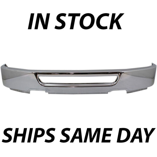 NEW Chrome - Front Bumper Cover Face Bar for 2006 2007 2008 Ford F150 W/out Fog