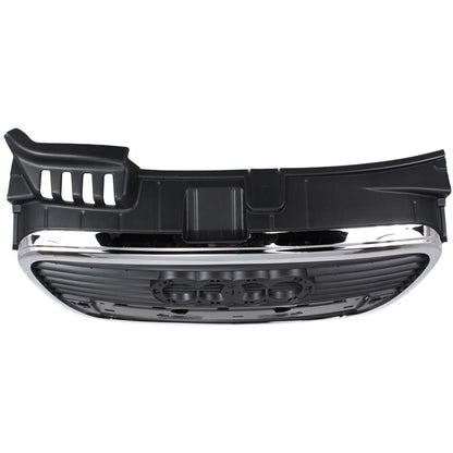 Front Bumper Chrome Grille Grill Assembly For 2005-2009 Audi A4