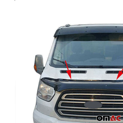 For Ford Transit 2015-2019 Front Bug Shield Hood Deflector Guard Bonnet