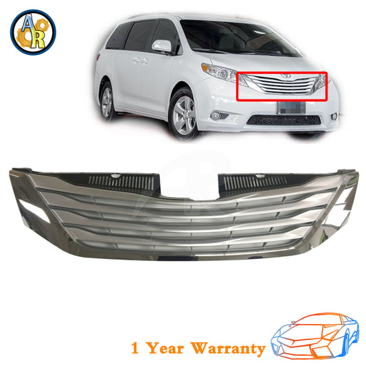 Front Grille For 2011-2014 Toyota Sienna Mini Passenger Van TO1200333