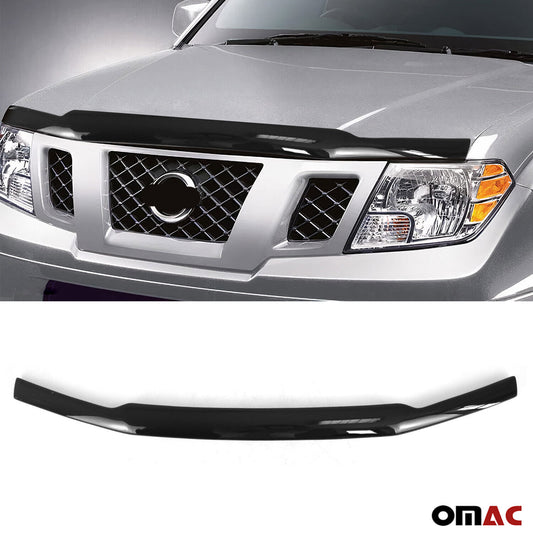 Fit 2005-2020 Nissan Frontier Protector Front Bug Shield Hood Deflector Guards