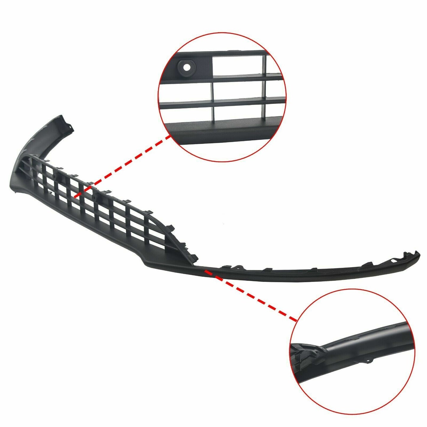 Fits 2015-2018 Ford Focus Front Bumper Mesh Upper Grill Lower Mesh Grille Set