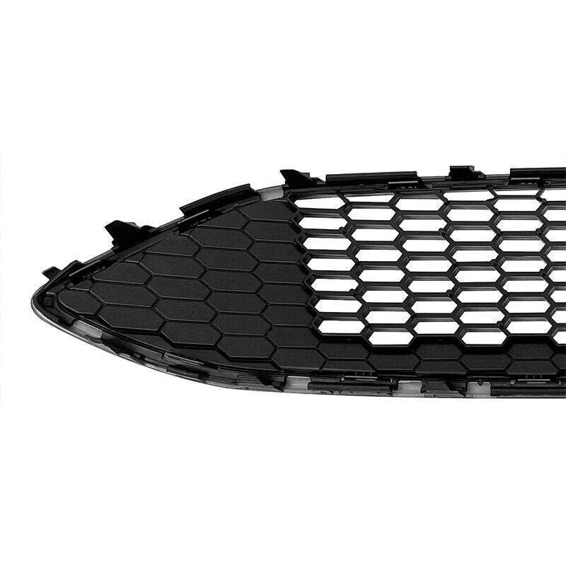 Fit 2015 2016 2017 2018 Ford Focus Front Bumper Upper Glossy Black Grille Grill