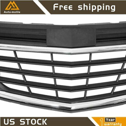 For 2018 2019 2020 21 Chevy Equinox Front Bumper Upper Grille Grill Chrome Mesh