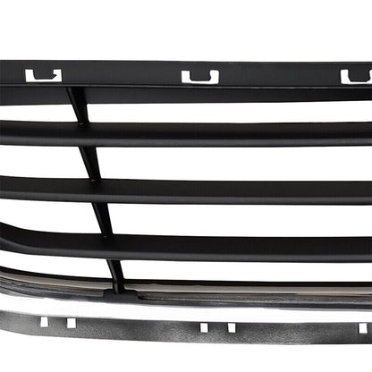 For 2011 2012 2013 Hyundai Elantra Sedan Front Bumper Lower Grille w/Chrome Trim