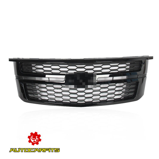 Fit 2015-2020 Chevy Tahoe Suburban LS LT Front Upper Grille Assembly Black