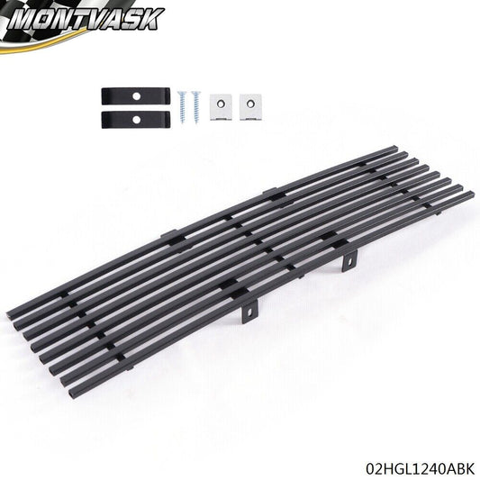 Bumper Black Billet Grille Grill Insert Fit For 2009-2014 Ford F150 F-150 Pikcup