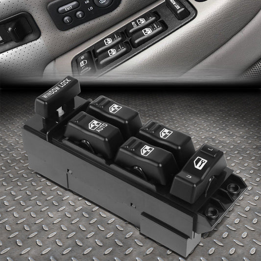 FOR 00-02 SILVERADO SIERRA TAHOE YUKON CREW CAB DRIVER SIDE POWER WINDOW SWITCH