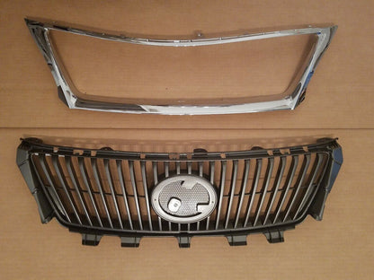 For 2009-2010 LEXUS IS250 IS350 Bumper Grille & Chrome Trim Front 2PC