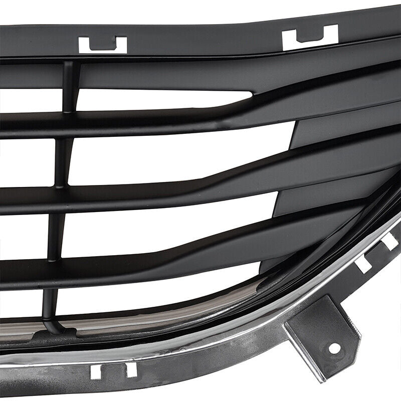 For 2011 2012 2013 Hyundai Elantra Sedan Front Bumper Lower Grille w/Chrome Trim