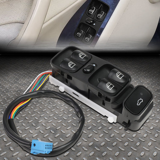 FOR 01-07 MERCEDES-BENZ C-CLASS DRIVER SIDE MASTER POWER WINDOW CONTROL SWITCH