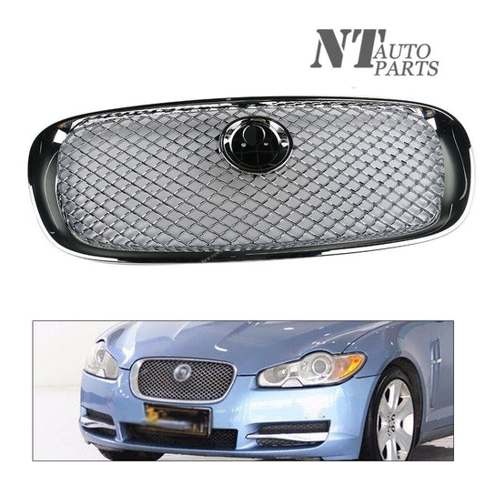 Front Center Grille Fits Jaguar XF 2010 to 2011 4.2L 5.0L Base Luxury Premium