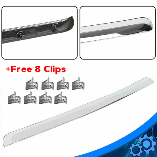 Hood Molding Trim Fit For 2007-2013 GMC Sierra 1500 Replace GM1235109 10385156