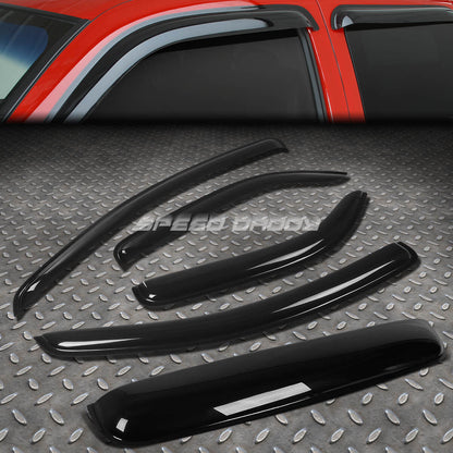 SMOKE TINT WINDOW+SUN/MOON ROOF VISOR/WIND DEFLECTOR FOR 04-06 CHEVY AVEO T200