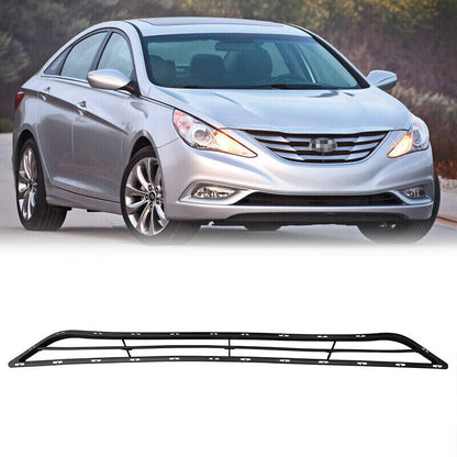 Fit 2011 2012 2013 Hyundai Sonata Front Lower Chrome Grille Grill Assembly