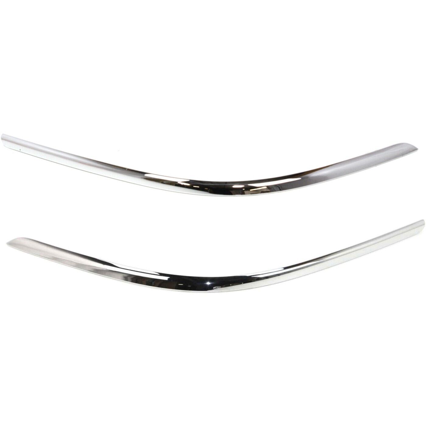 For 2003-2011 Lincoln Town Car Front Bumper Chrome Trim LH & RH 2PCS