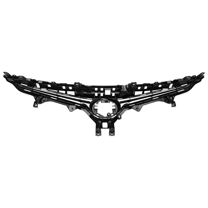 Fits 2020 2021 Toyota Camry SE XSE Hybrid Front Upper black Mesh grille grill