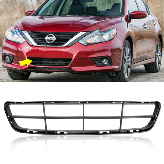 Fit Nissan Altima 2016 2017 2018 Front Bumper Lower Grille Black NI1036106