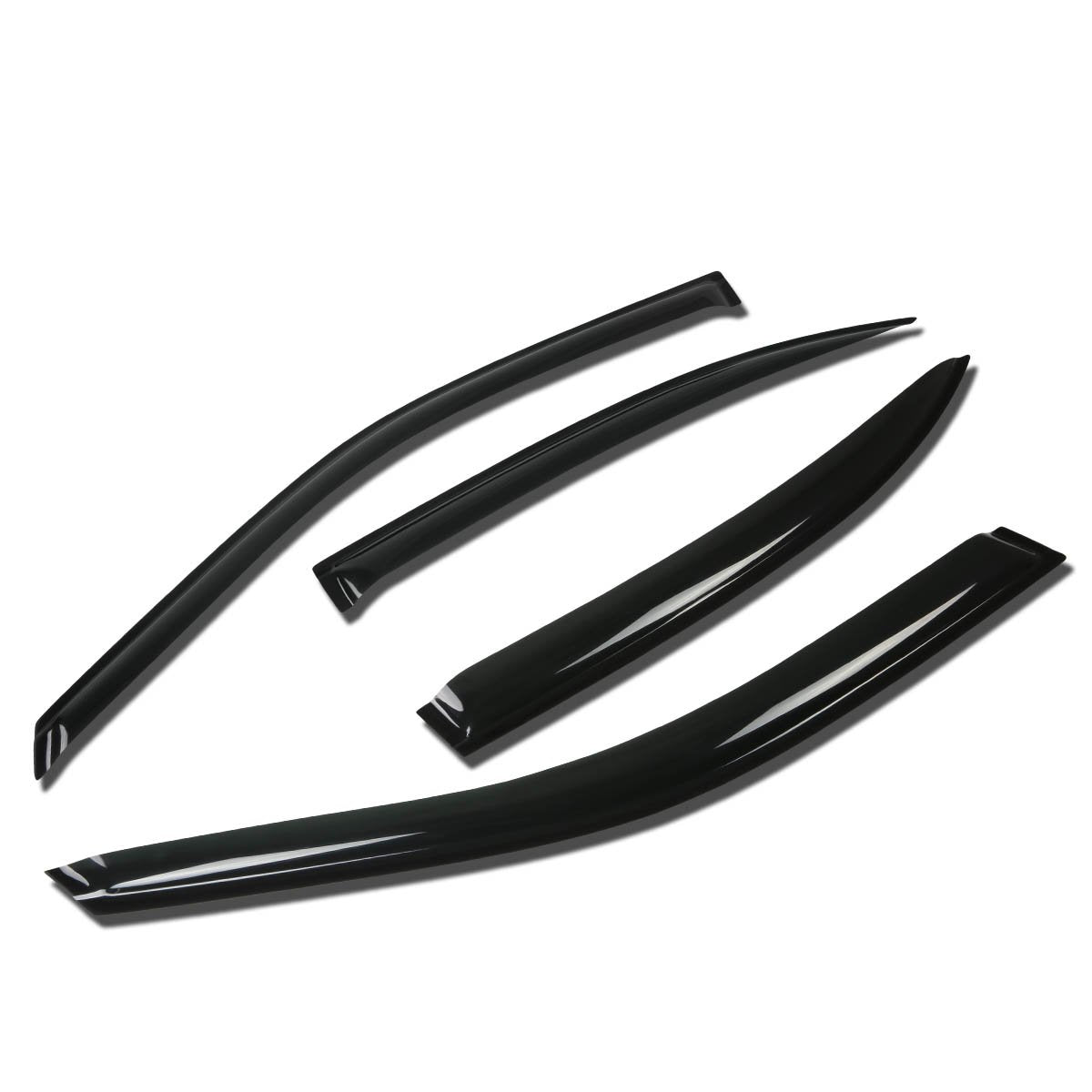 For 2000-2013 Nissan Maxima 4PC Smoke Tint Window Visor Sun Wind/Rain Deflector