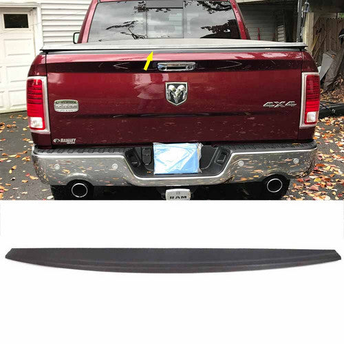 For 09-18 Dodge Ram 1500 2500 3500 Tailgate Cover Top Cap Protector Spoiler 1PC