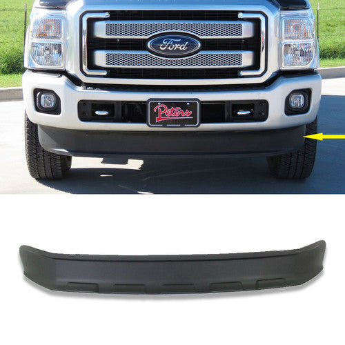 Front Valance For 2011-2016 Ford F-250 Super Duty F-350 Super Duty Textured