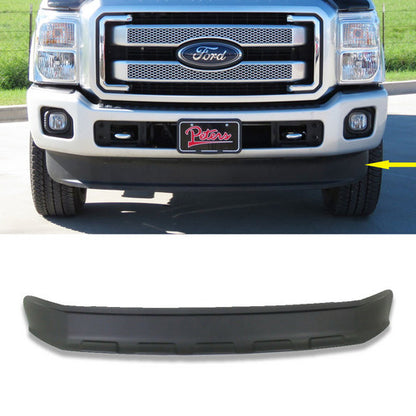 Front Valance For 2011-2016 Ford F-250 Super Duty F-350 Super Duty Textured