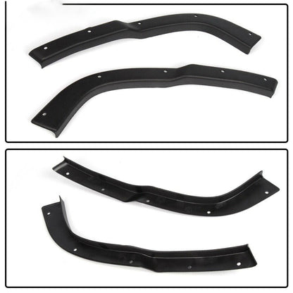 Pocket Rivet Style Wide Fender Flares Fits 1984-2001 Jeep Cherokee XJ 4DR Cover