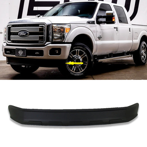 Front Valance For 2011-2016 Ford F-250 Super Duty F-350 Super Duty Textured