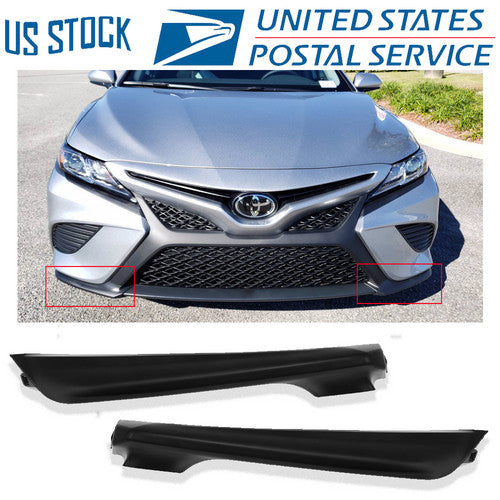 2pcs Bumper Grille Lower Trim Molding For TOYOTA Camry SE XSE 2018 2019 2020
