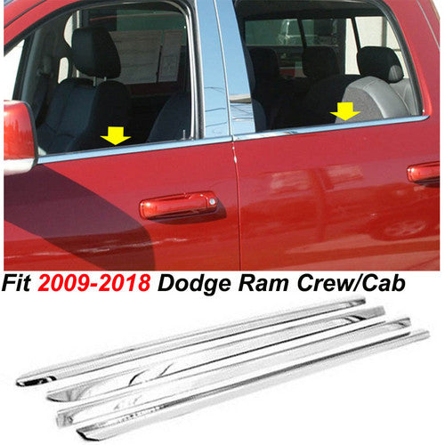For 2009 - 2013 2014 2015 2016 2017 Dodge Ram 1500 Crew Cab/Mega Cab Window Sill