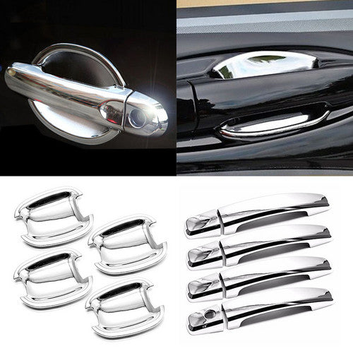 FIT 2010-2012 2013 2014 2015 Chevrolet Camaro Chrome 4Door Handle Covers&Bowls