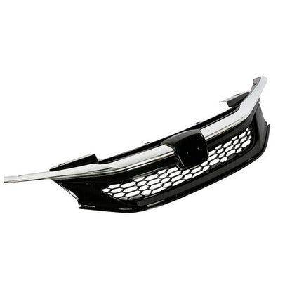 Front Grille Grill Honeycomb Style Fit 2016 2017 Honda Accord Seden 9th Sport