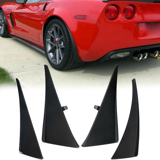 4PCS Fits Chevrolet Corvette 2014-2019 Front & Rear Mud Flaps Splash Guards