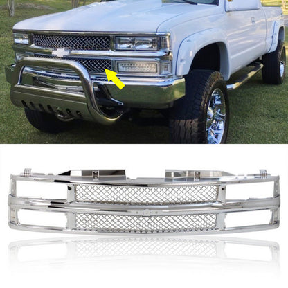 Grille For 94-99 Chevrolet K1500 C1500 Chrome