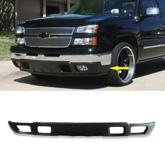 Textured Front Lower Valance Bumper Air Deflector For 2003-2006 Chevy Silverado