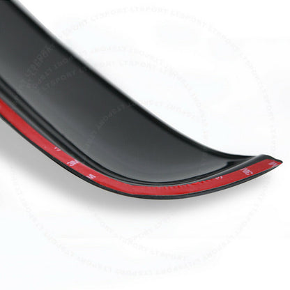 5PC Window Visor Sunroof Guard Rain Deflector For 2002-2008 Audi A4/S4 Sedan