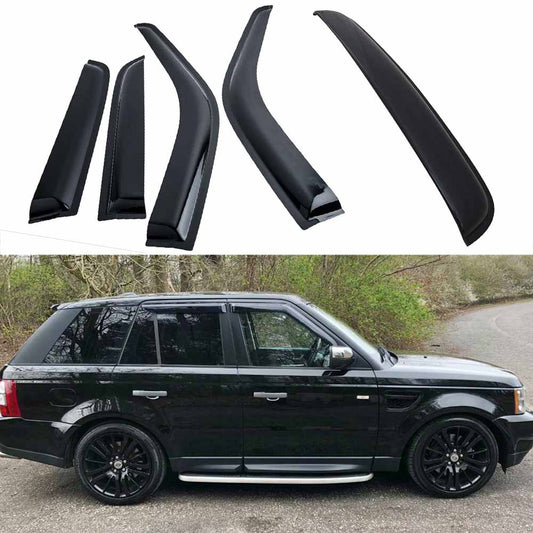 5pcs Window Visor Rain Guard Sunroof For Land Rover Range Rover Sport 2006-2013
