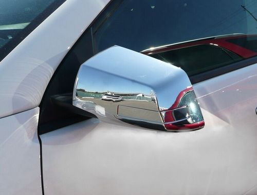 For 2007-2013 2014 2015 GMC ACADIA Chrome Mirror Covers W/ Turning Light Cut-out