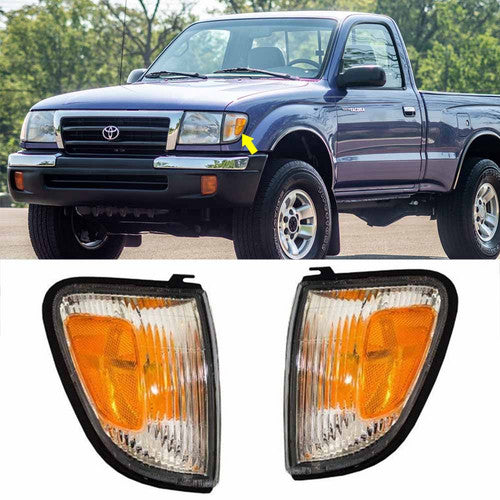 2PC Turn Signal Corner Lamp Marker Light Set For 1997-2000 Toyota Tacoma 2-Door