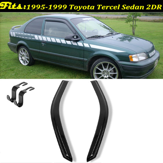 For Toyota Tercel Sedan 1995-1997 1998 1999 Vent Shade Window Visors 2pcs