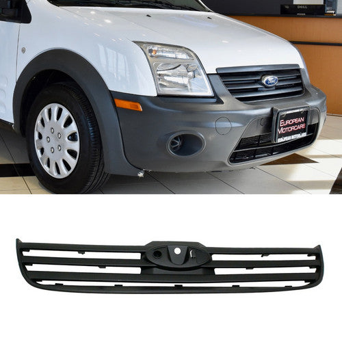 Grille For 2010-2012 Ford Transit Connect Textured Black Plastic