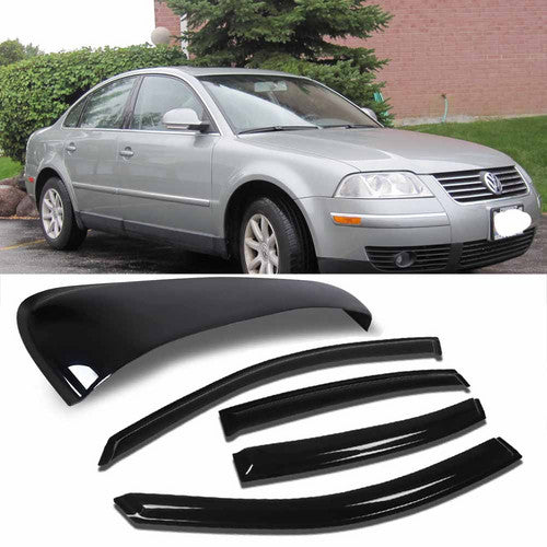 Sunroof Visor+Window Visor Vent Deflector Fits 1997-2004 2005 Volkswagen Passat