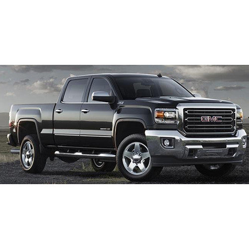 Fit 2014 2015 2016 Chevrolet Silverado/ Gmc Sierra Chrome Top Half Mirror Covers