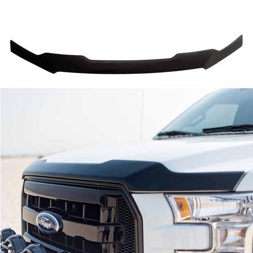 Front Bug Shield Hood Deflector : For 2015-2020 Ford F150 F-150 Truck Bugflector