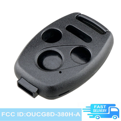 OUCG8D-380H-A For 2003 - 2006 Honda Accord Remote Car Key Fob Uncut Shell Case